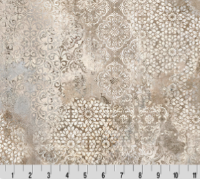 Barely Basics Stonewash Quilting Cuddle Sand minky fabric by Shannon Fabrics