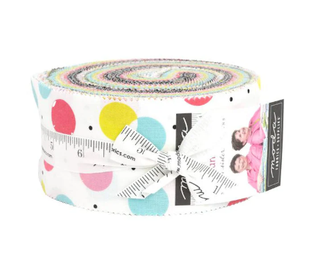 Sweet and Plenty jelly roll precut fabric bundle by Moda