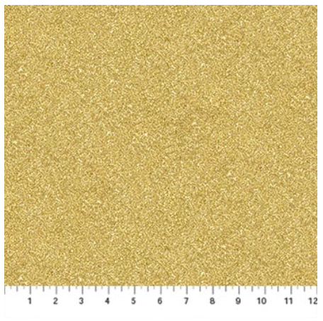 O Christmas Tree Shimmer Gold metallic glitter quilting fabric by Northcott