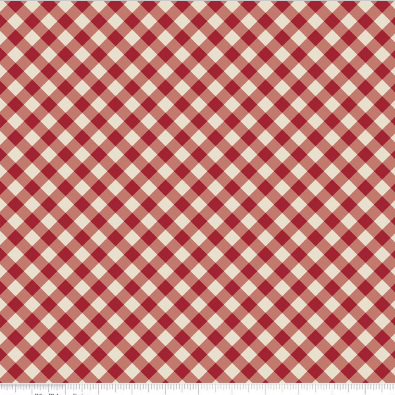 Christmas Time Plaid Linen quilting fabric by Riley Blake