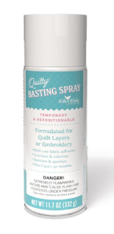Quilty basting spray by Riley Blake
