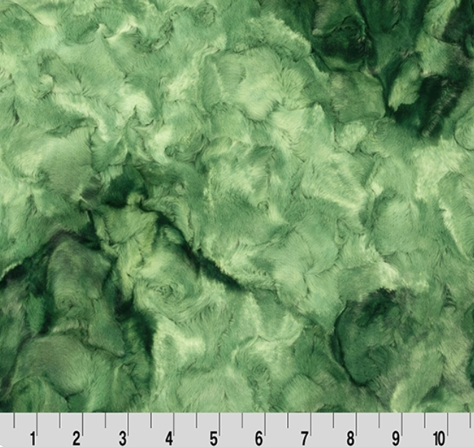 Luxe Galaxy Evergreen minky fabric by Shannon Fabrics