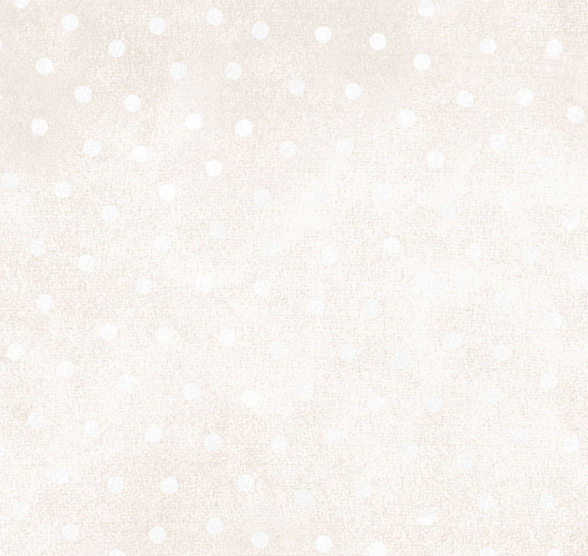 Woolies Flannel Polka Dots Light Cream quilting flannel by Maywood Studio
