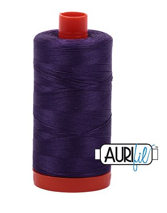 Aurifil 50wt 1300m thread 4225 Eggplant