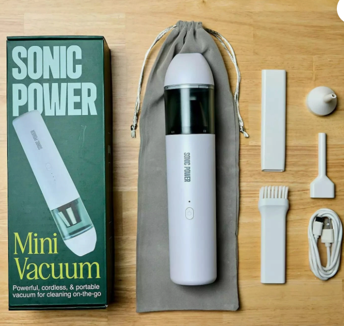 Sonic Power Mini Vacuum detail