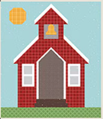 Riley Blake September in Session tabletop banner quilt kit