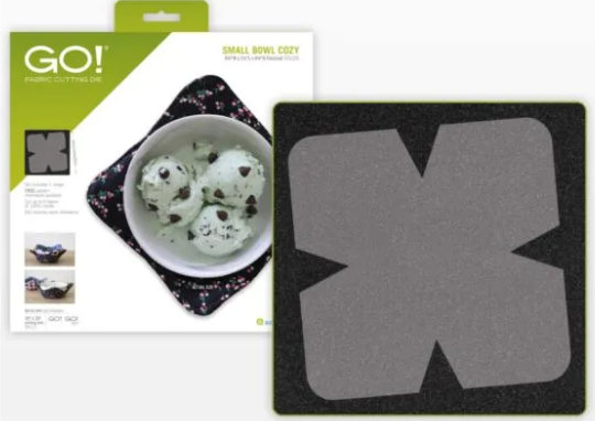 AccuQuilt GO! Small Bowl Cozy fabric cutting die 55225