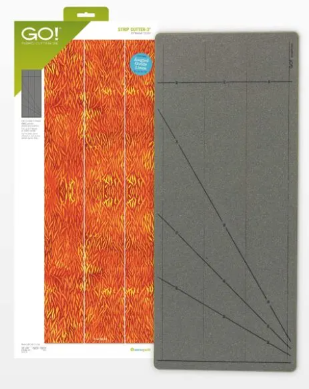 AccuQuilt GO! Strip Cutter 3 inch fabric cutting die 55084