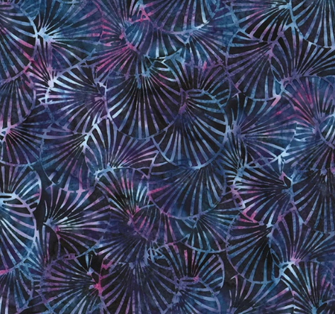 Hoffman Fabrics Large Floral Batik Meriot W2565-394 quilting fabric — oversized florals in merlot red