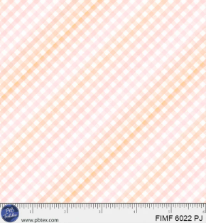P&B Textiles First Impressions Flannel Baby Pink Lattice — lattice flannel quilting fabric