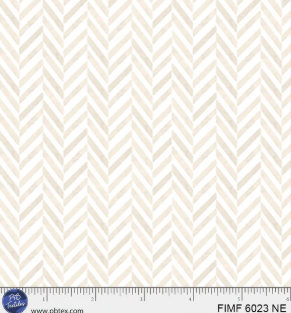 P&B Textiles First Impressions Flannel Baby Taupe Chevron — chevron flannel quilting fabric