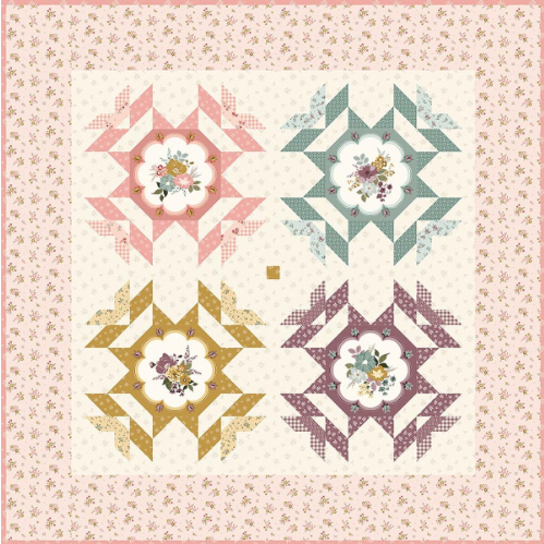 Delicate Dance quilt kit by Sandy Gervais for Riley Blake