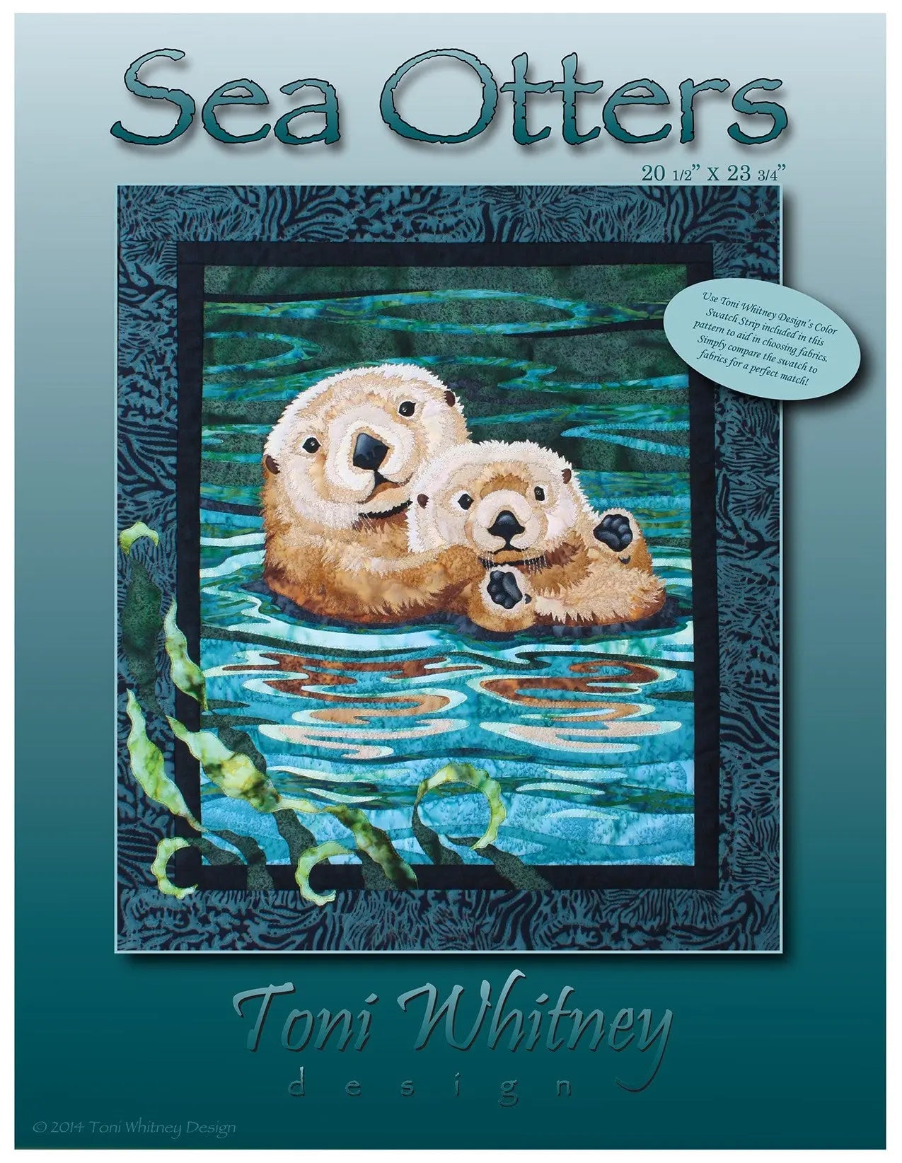 Sea Otters - Linda's Electric Quilters