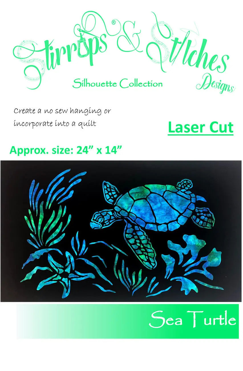 Sea Turtle Laser - Linda's Electric Quilters
