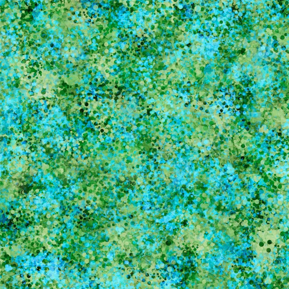 Sea Turtle Quilt Back - Confetti 108" wide Fabric per yard