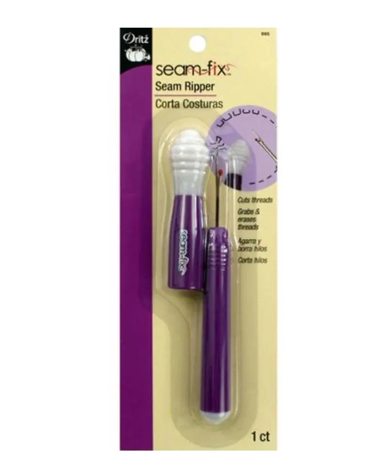 Seam Fix Seam Ripper Purple 665 by Dritz Moda Fabrics & Supplies