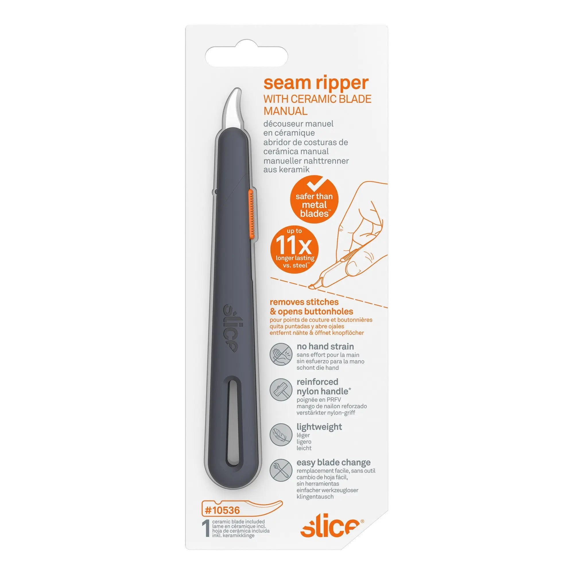 Seam Ripper Manual Retract - Linda's Electric Quilters