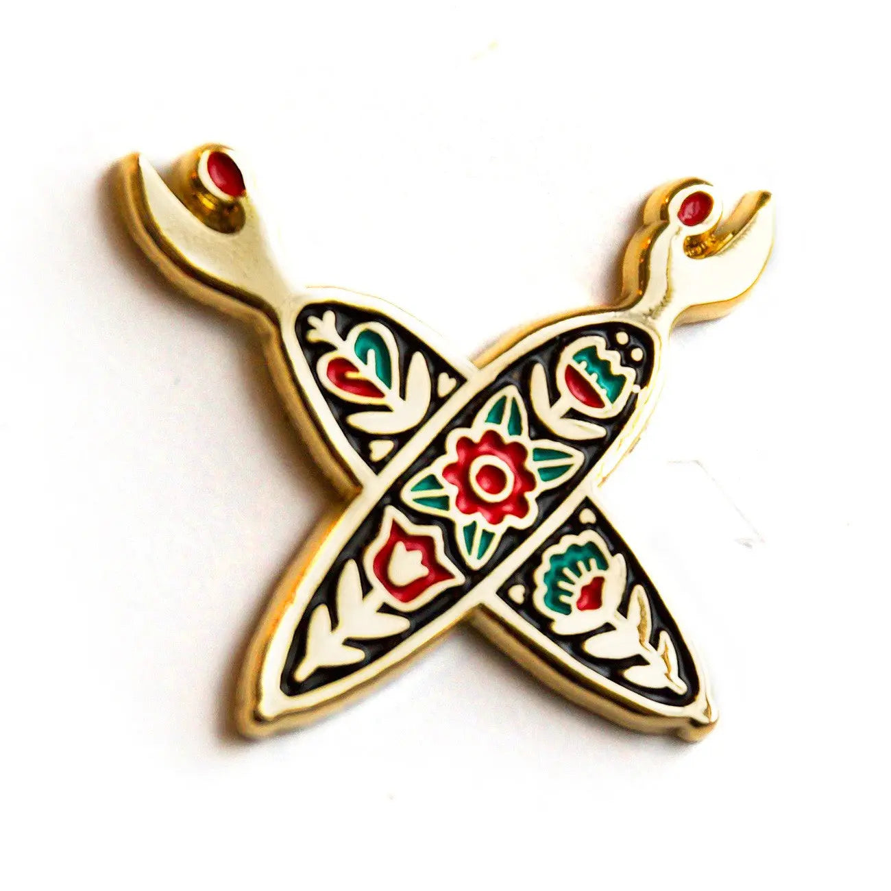 Seam Rippers Enamel Pin - Linda's Electric Quilters