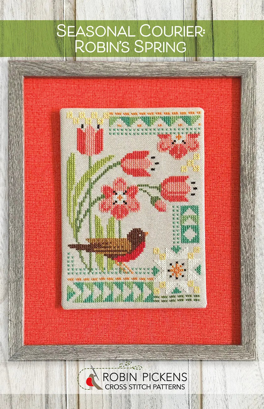 Seasonal Courier: Robin's Spring - Linda's Electric Quilters