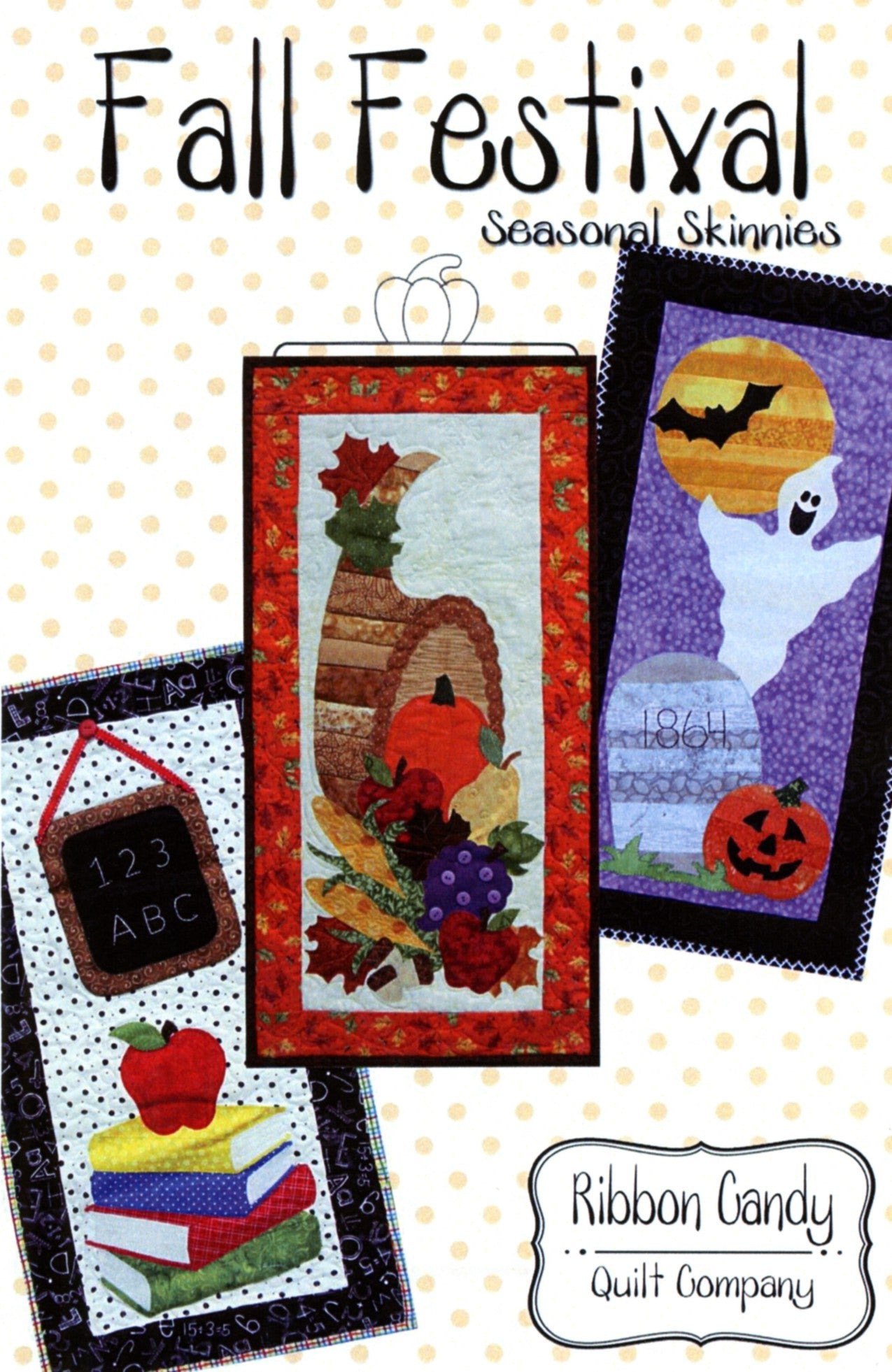 Seasonal Skinnies Fall Festival Skinnies - Fusible Applique - Linda's Electric Quilters