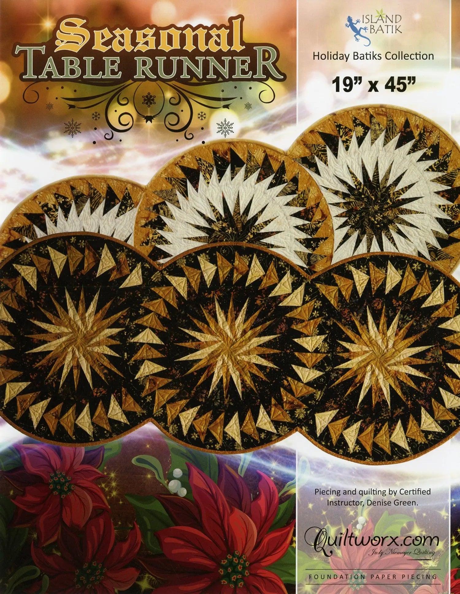 Seasonal Table Runner - Linda's Electric Quilters