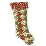 Secret Santa Stocking (Digital Download) Linda's Electric Quilters