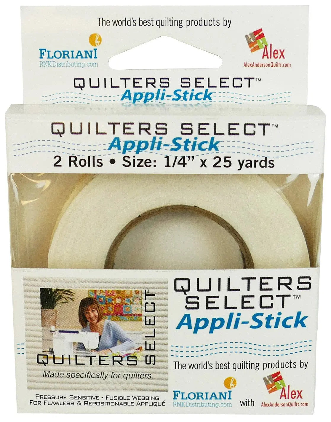 Select Appli-Stick 1/4in x 25yds - Linda's Electric Quilters