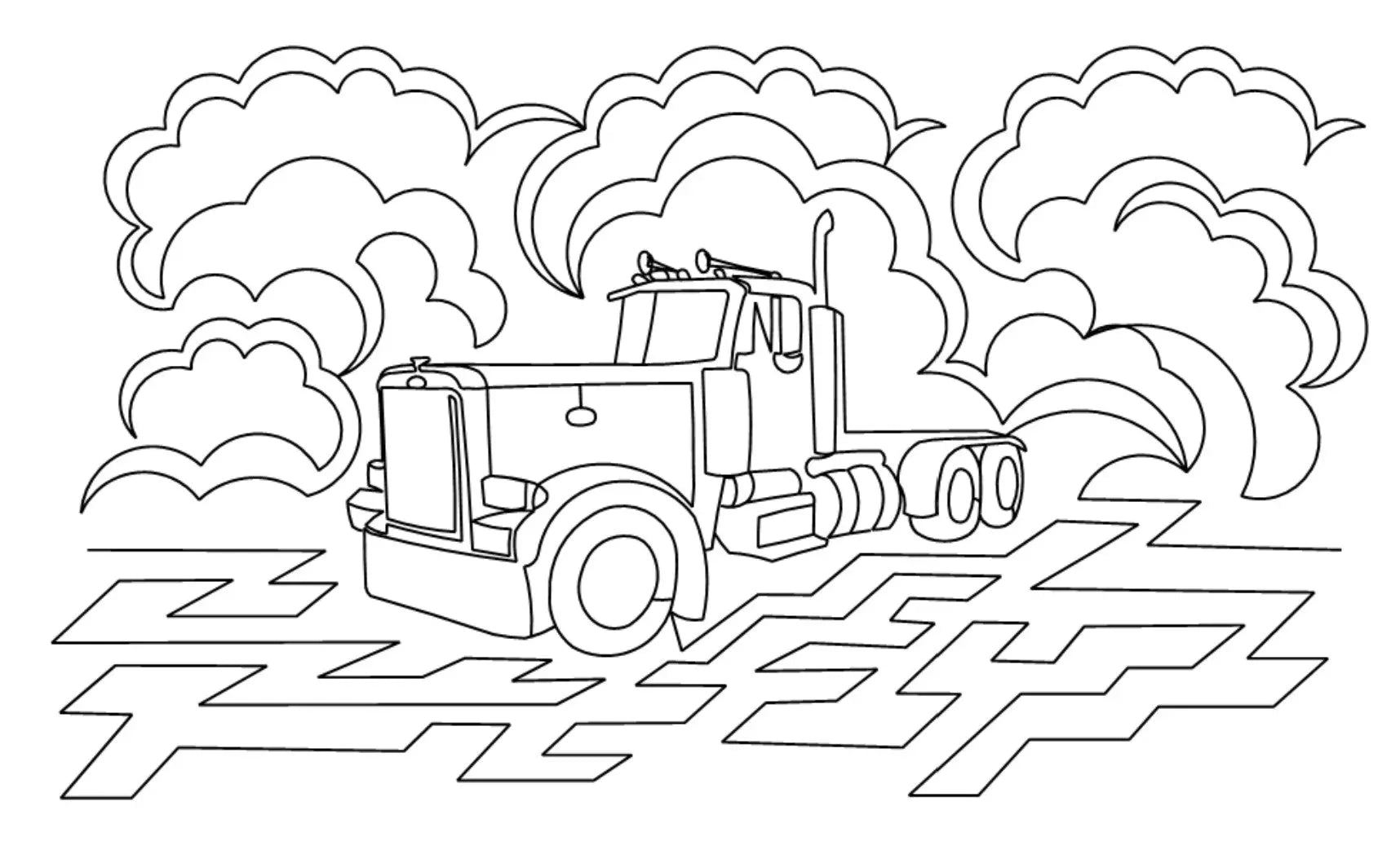 Semi Truck E2E - Linda's Electric Quilters