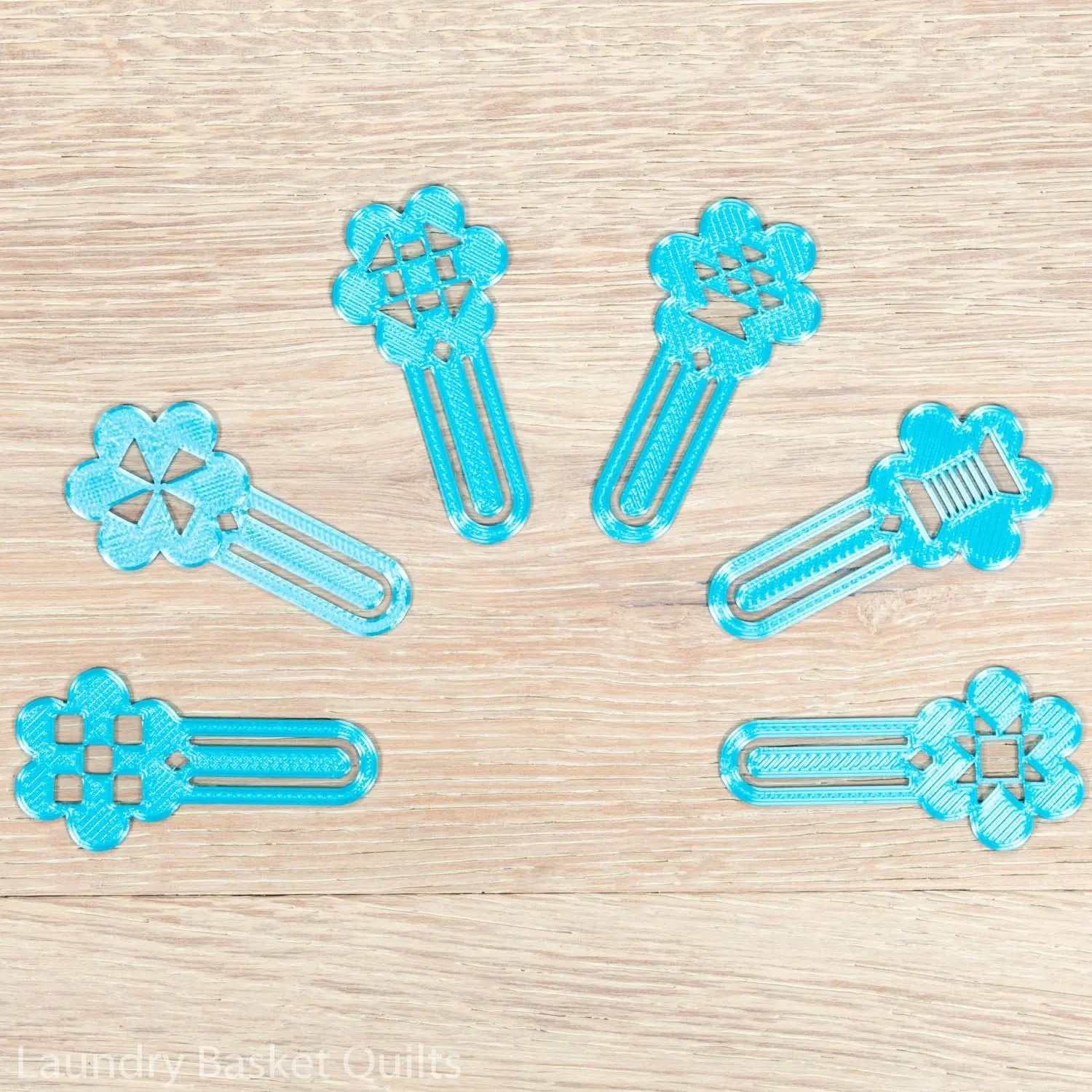 Sew Daisy Bookmarks Blue Checker Distributor