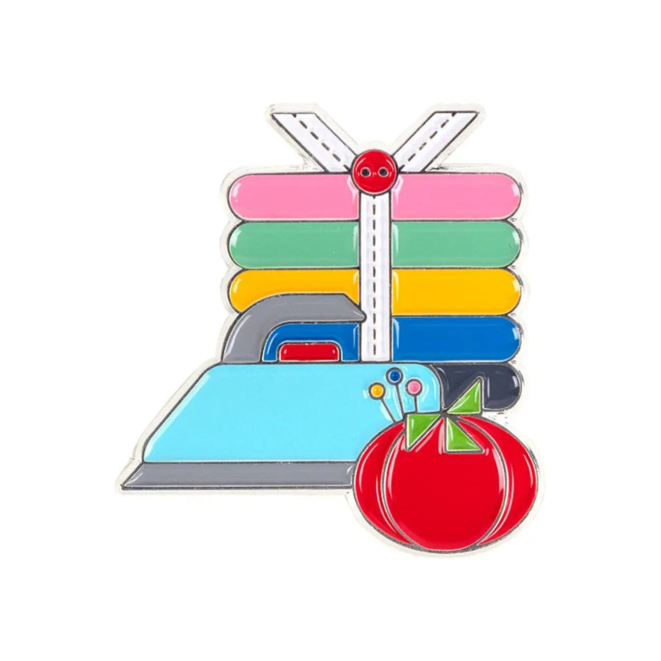 Sew Day Enamel Needleminder By Lori Holt of Bee in my Bonnet Co. - Linda's Electric Quilters