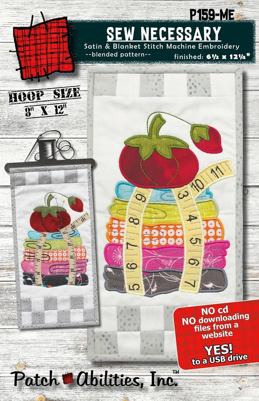 Sew Necessary Machine Embroidery Version - Linda's Electric Quilters