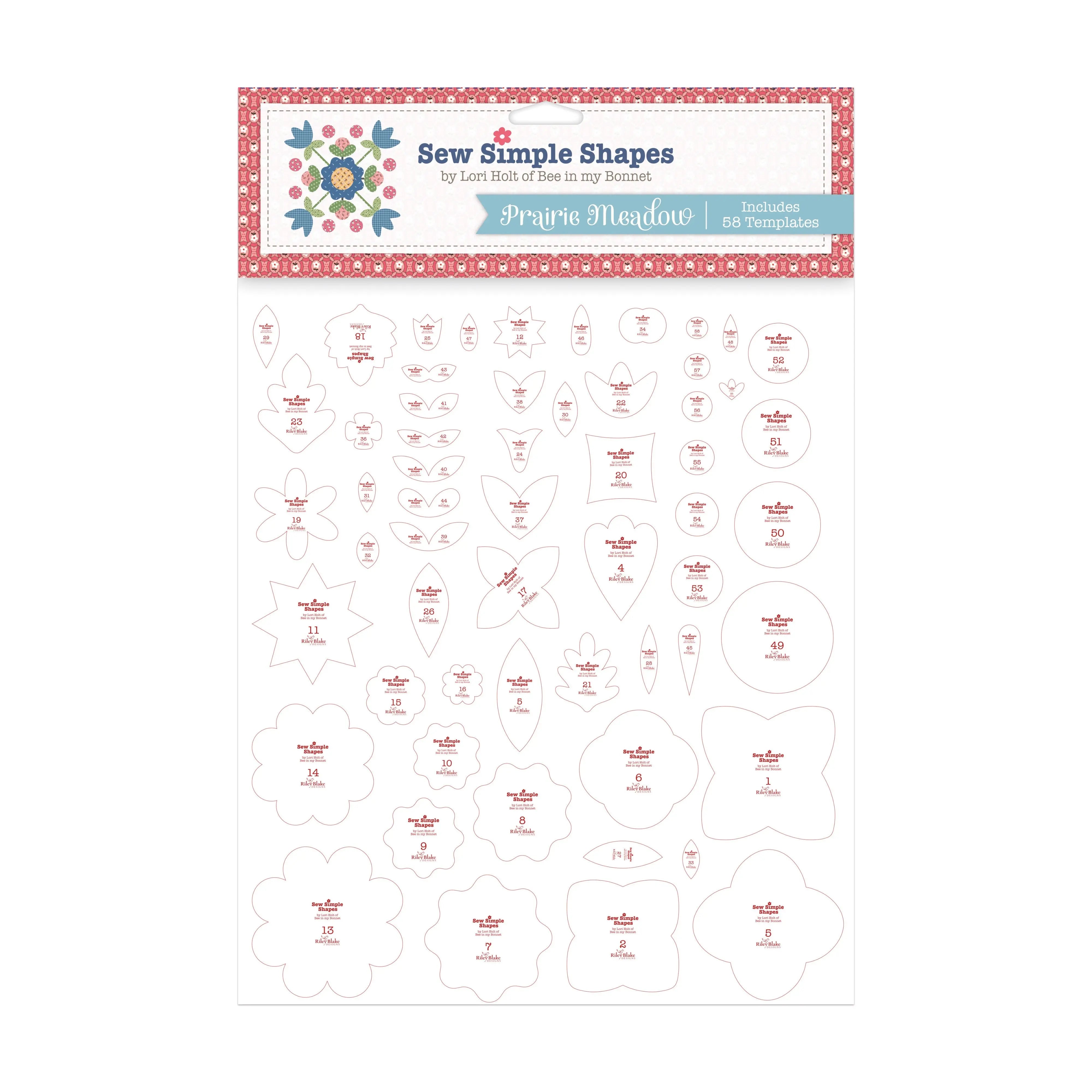 Sew Simple Shapes Set- Prairie Meadow