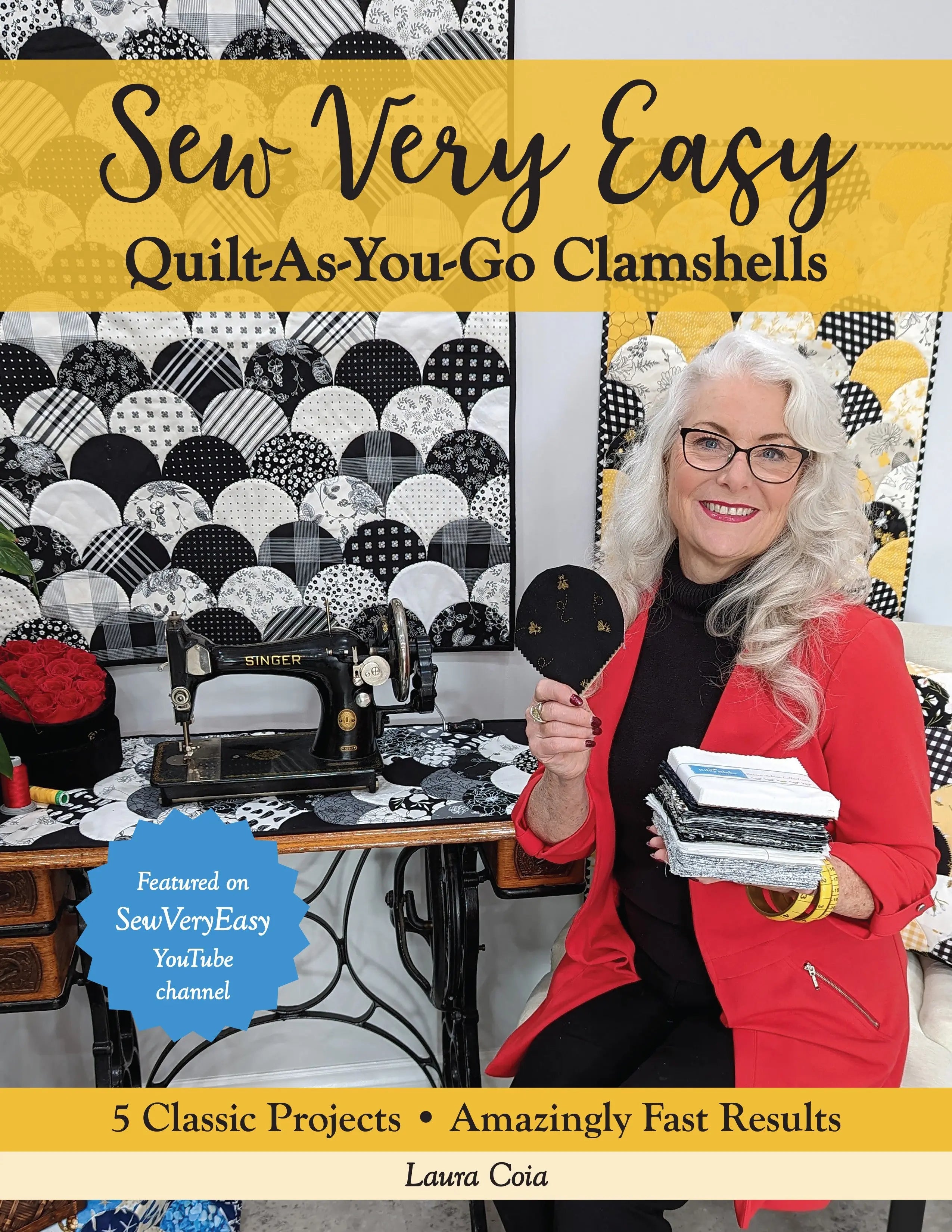 Sew Very Easy Quilt-As-You-Go Clamshells - Linda's Electric Quilters