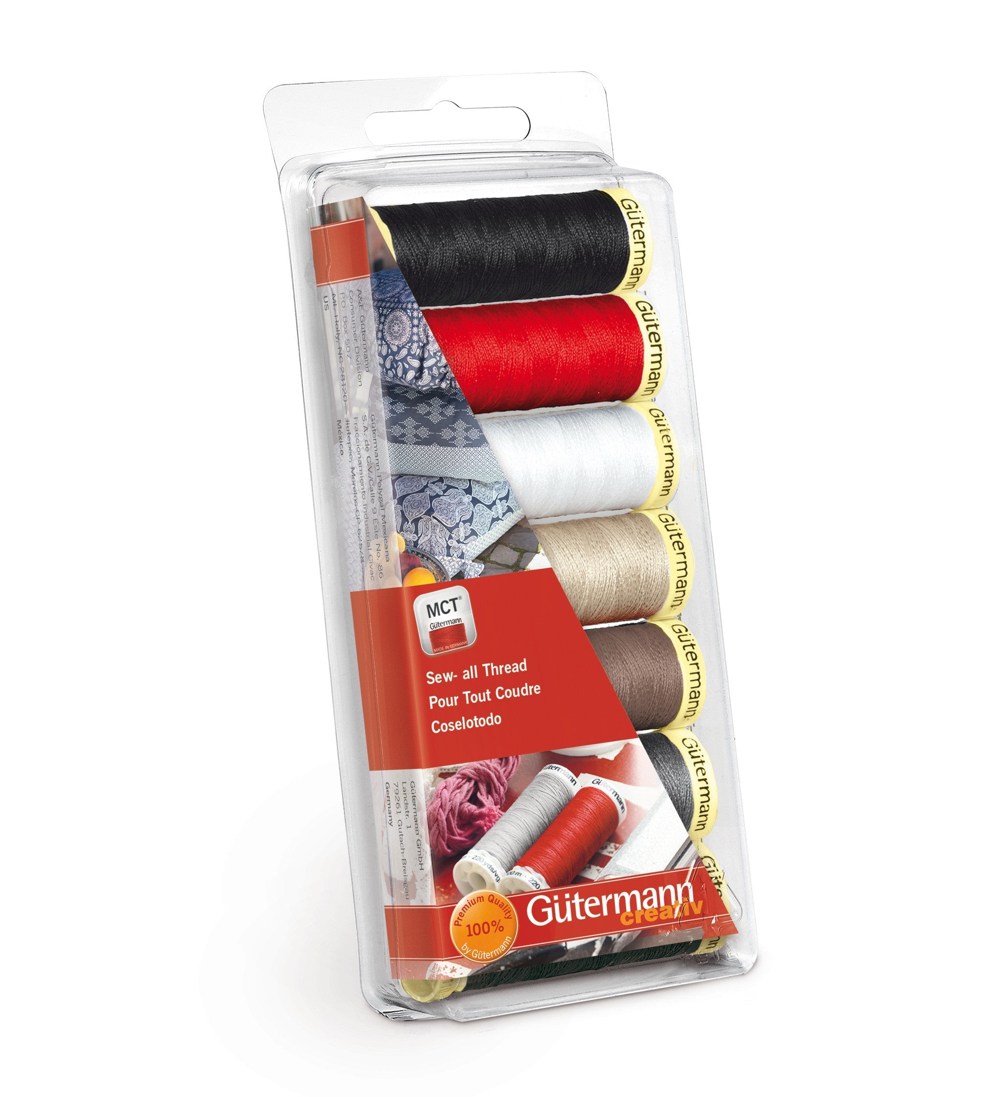 Sew-all Thread 7 spools 7 Colors 100M - Linda's Electric Quilters