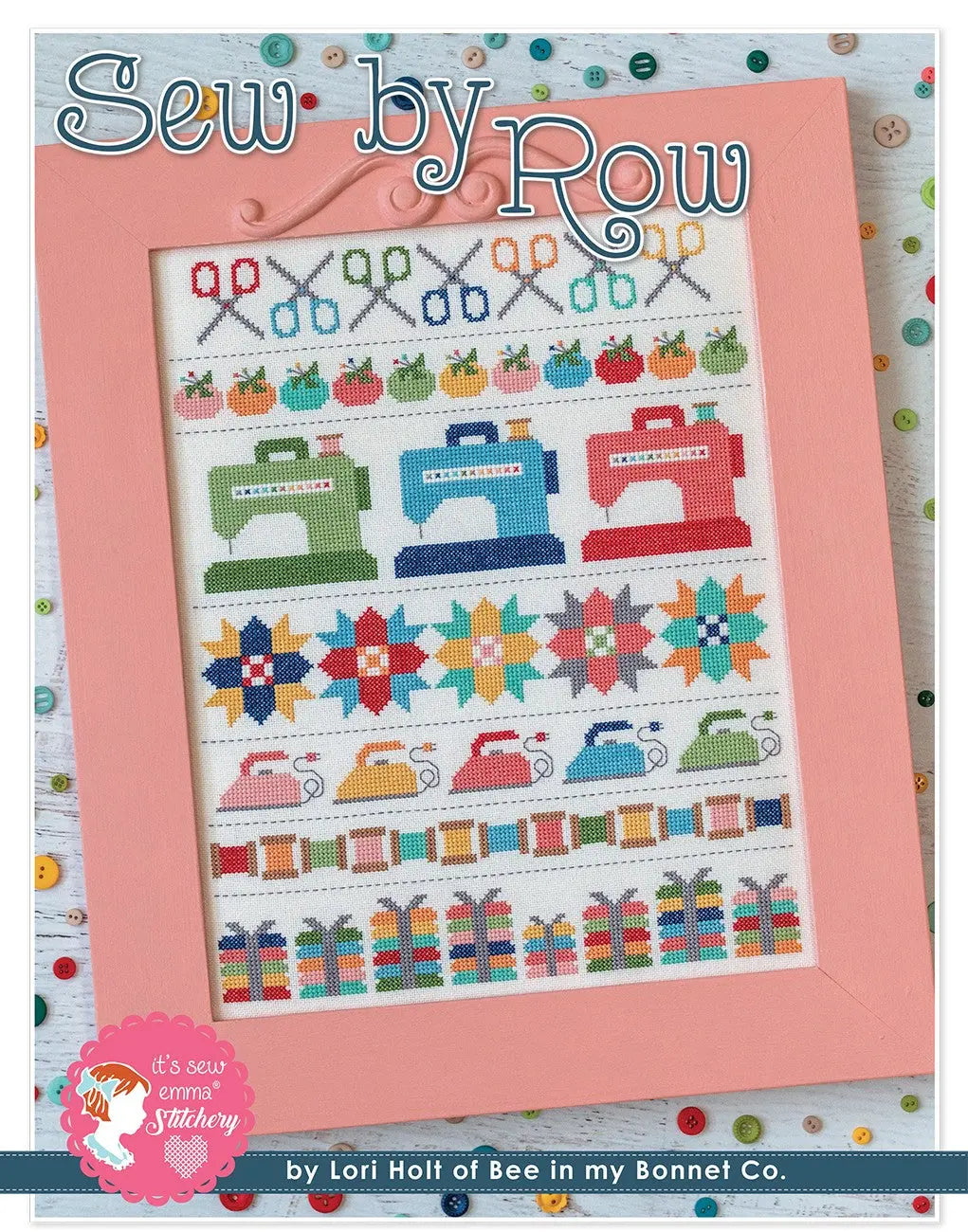 Sew by Row Cross Stitch Pattern - Linda's Electric Quilters