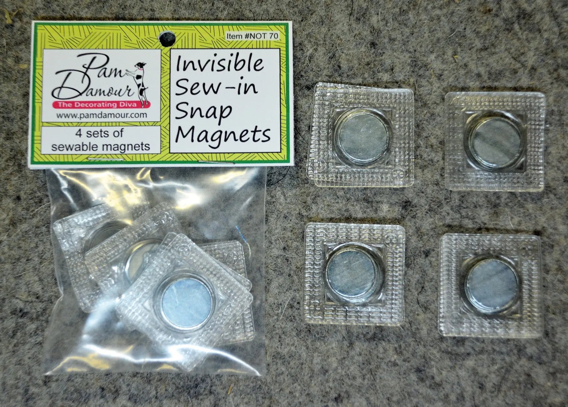 Sew-in Magnets - Linda's Electric Quilters