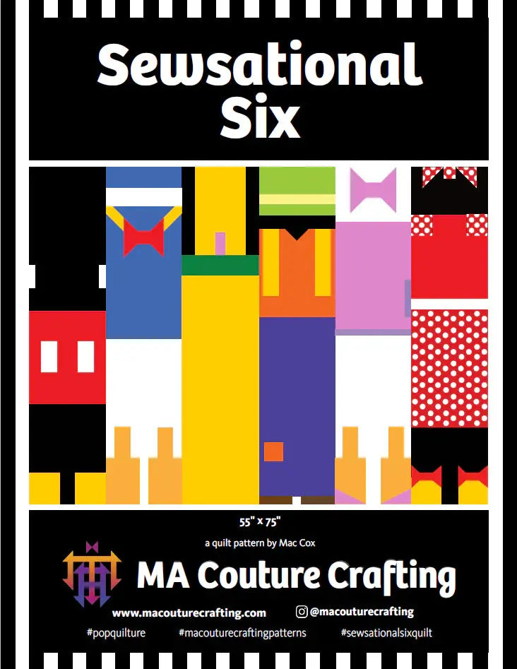 Sewsational Six Quilt Kit M A Couture Crafting