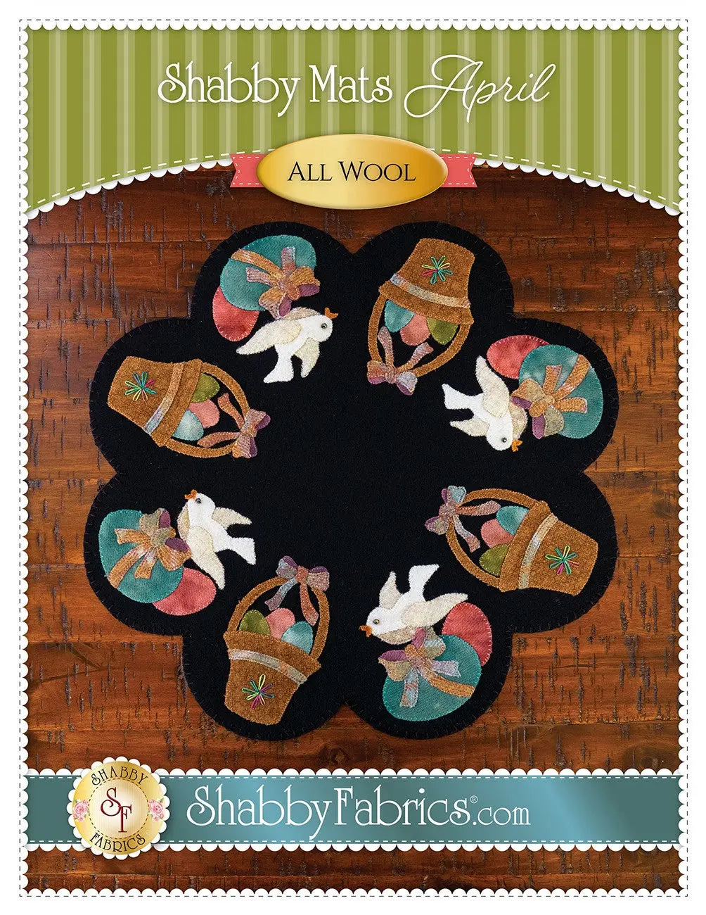 Shabby Mats - April - Linda's Electric Quilters