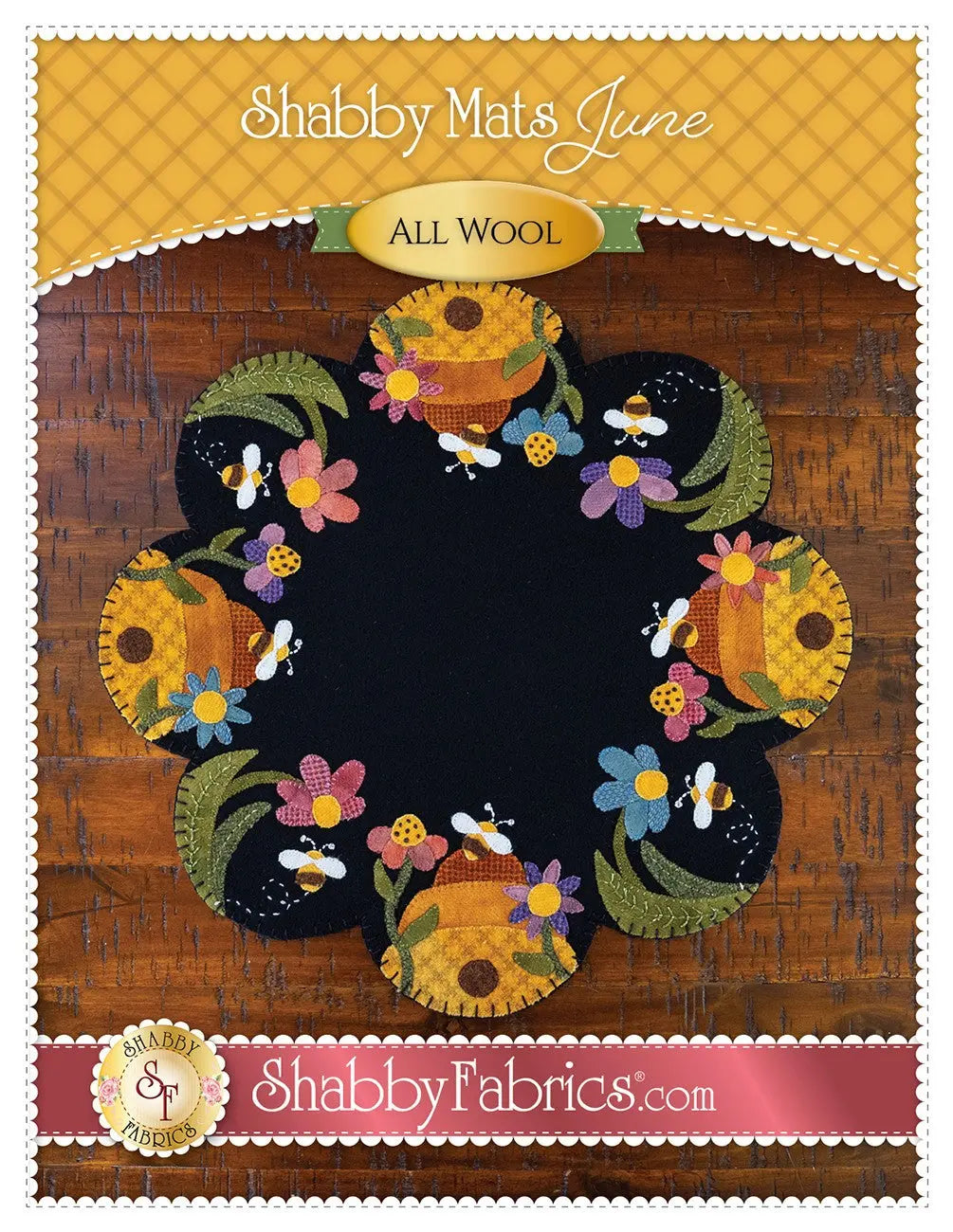 Shabby Mats - June - Linda's Electric Quilters