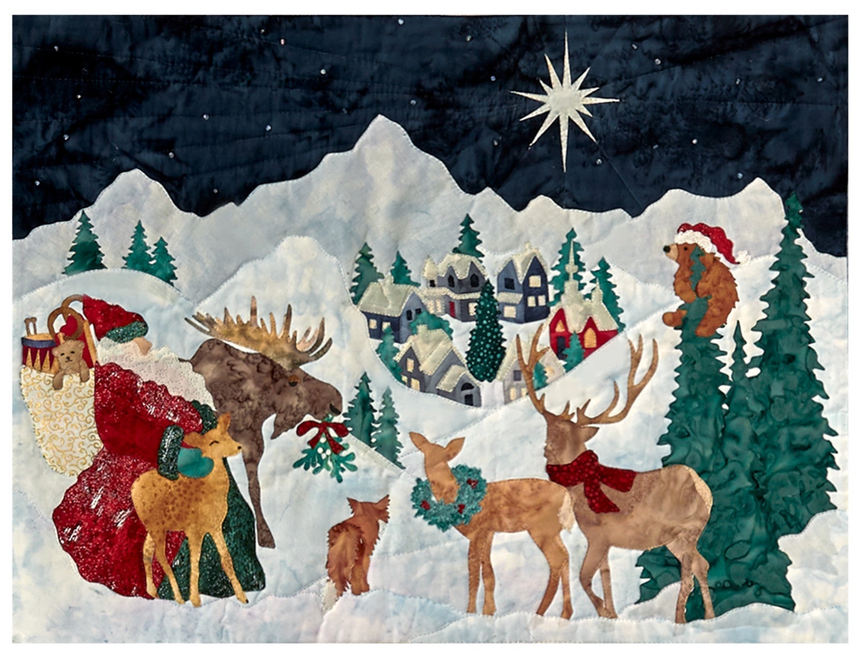 Sharing the Light Applique Pattern