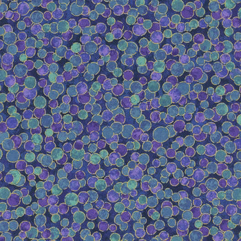 Shimmer Deep Sea Cotton 44"/45" Fabric Per Yard