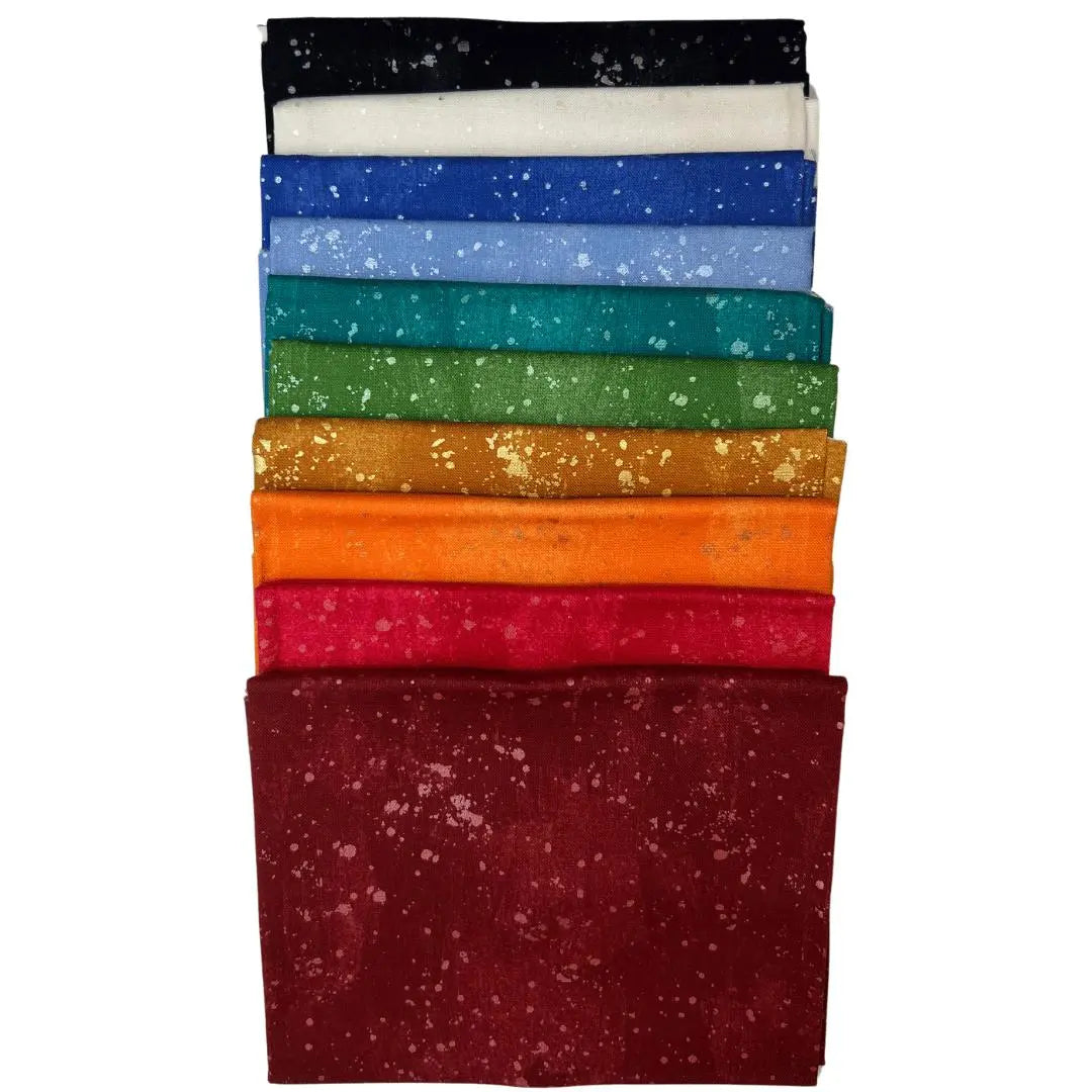 Shimmer Tonals Cotton Fabric - Fat Quarter Set - Linda's Electric Quilters