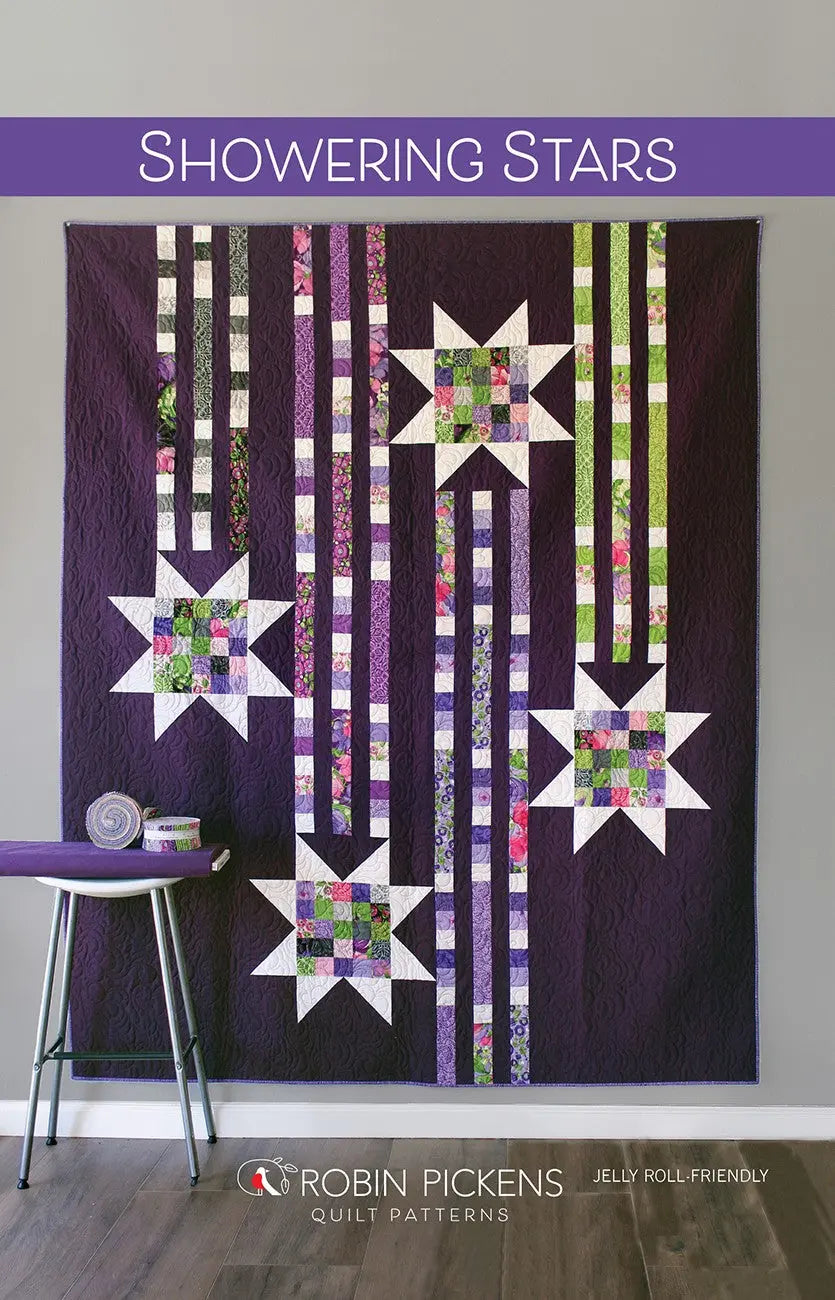 Showering Stars - Linda's Electric Quilters