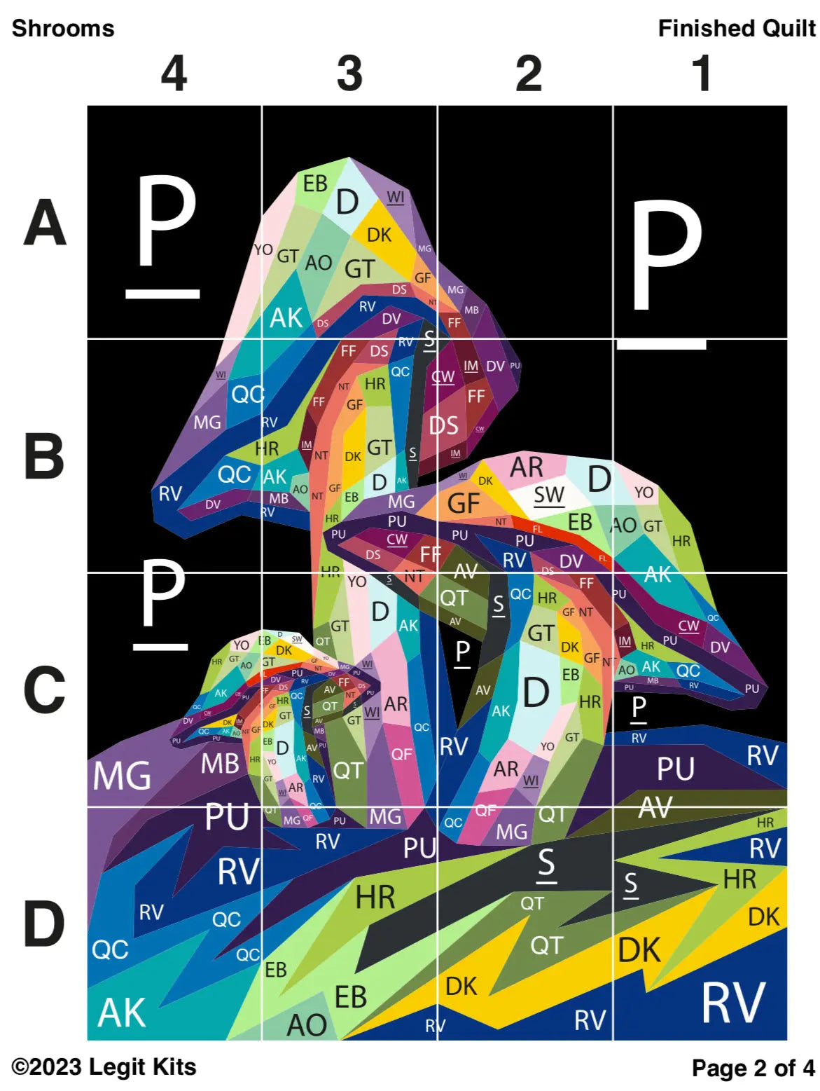 Shrooms Pattern Legit Kits