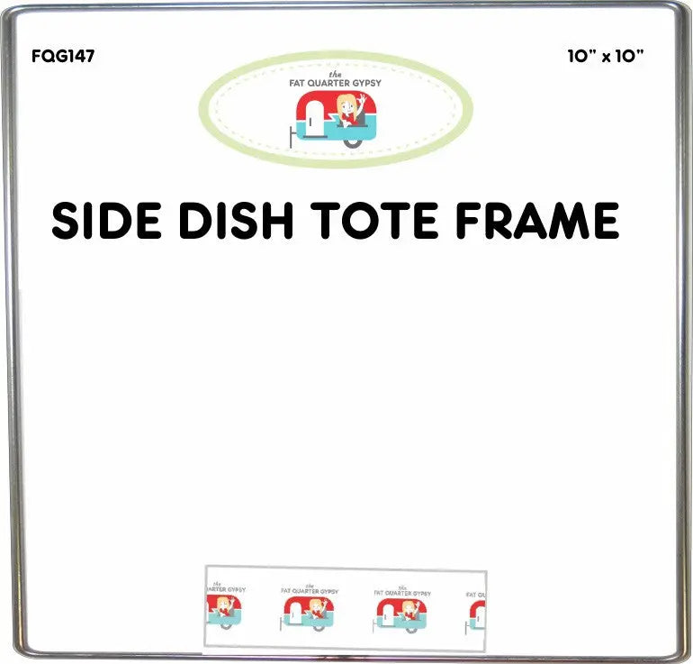 Side Dish Tote Frame - Linda's Electric Quilters