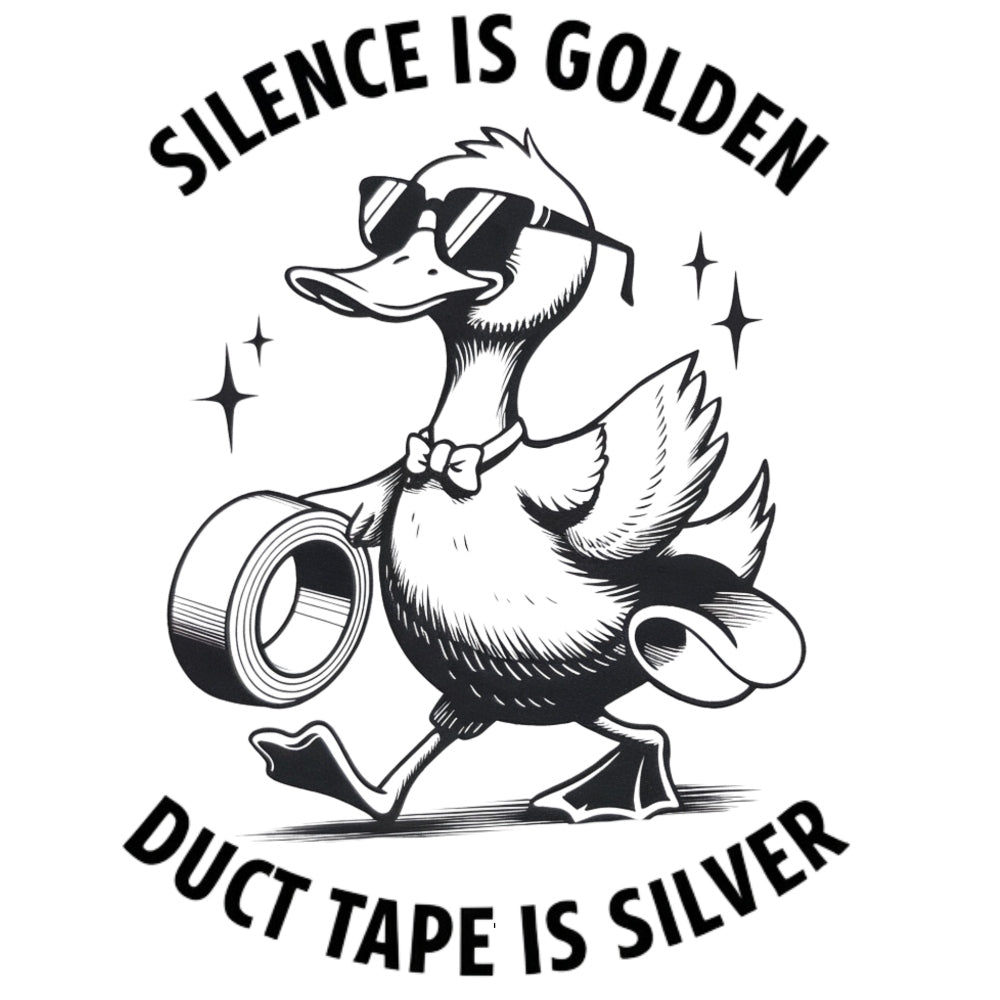 Silence Is Golden Fabric Panel QuiltingFabricPanels
