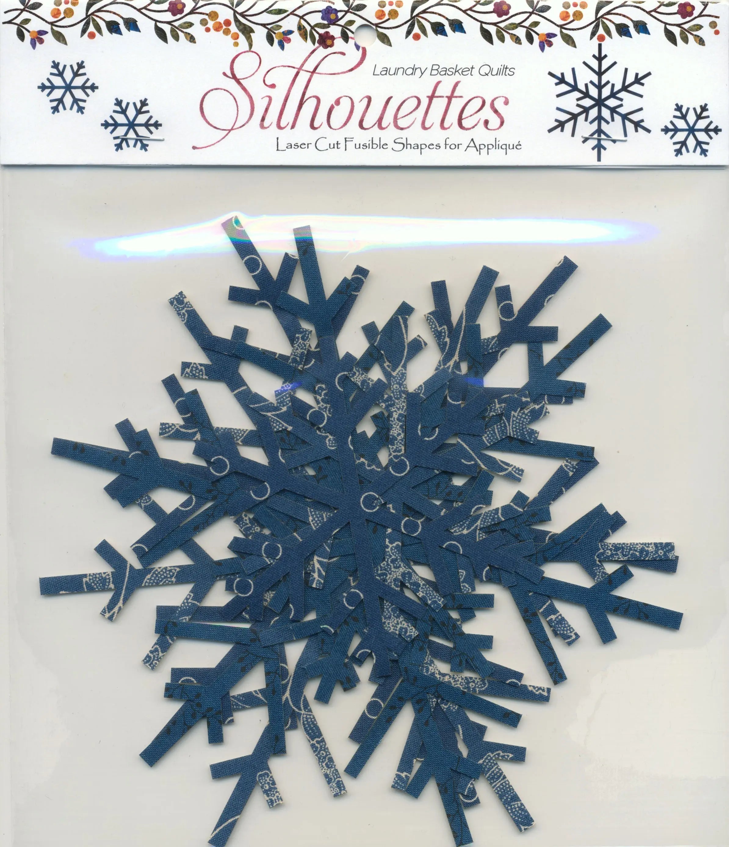 Silhouettes - Snowflake - Linda's Electric Quilters