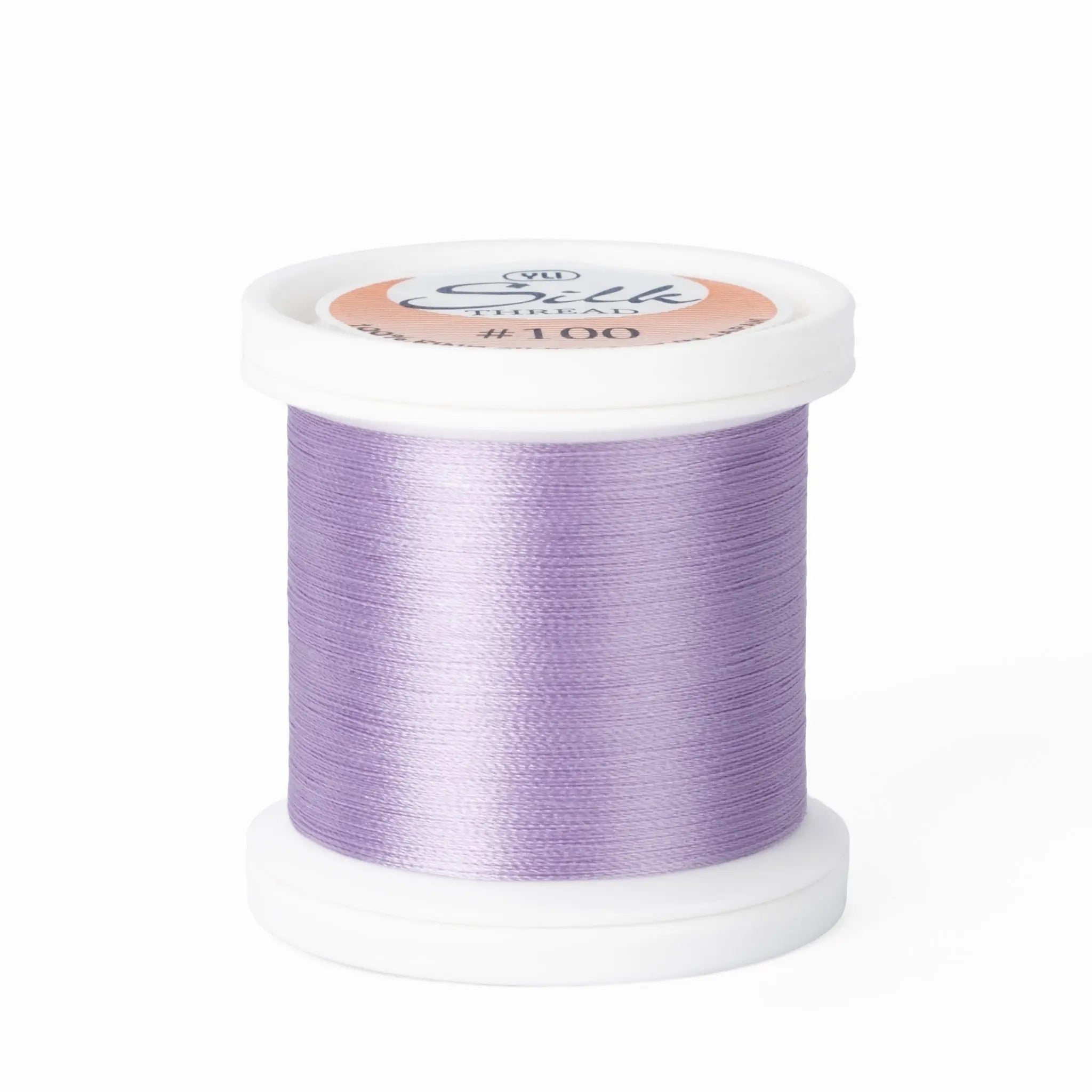 Silk #100 - 204 Light Plum Spool YLI Threads