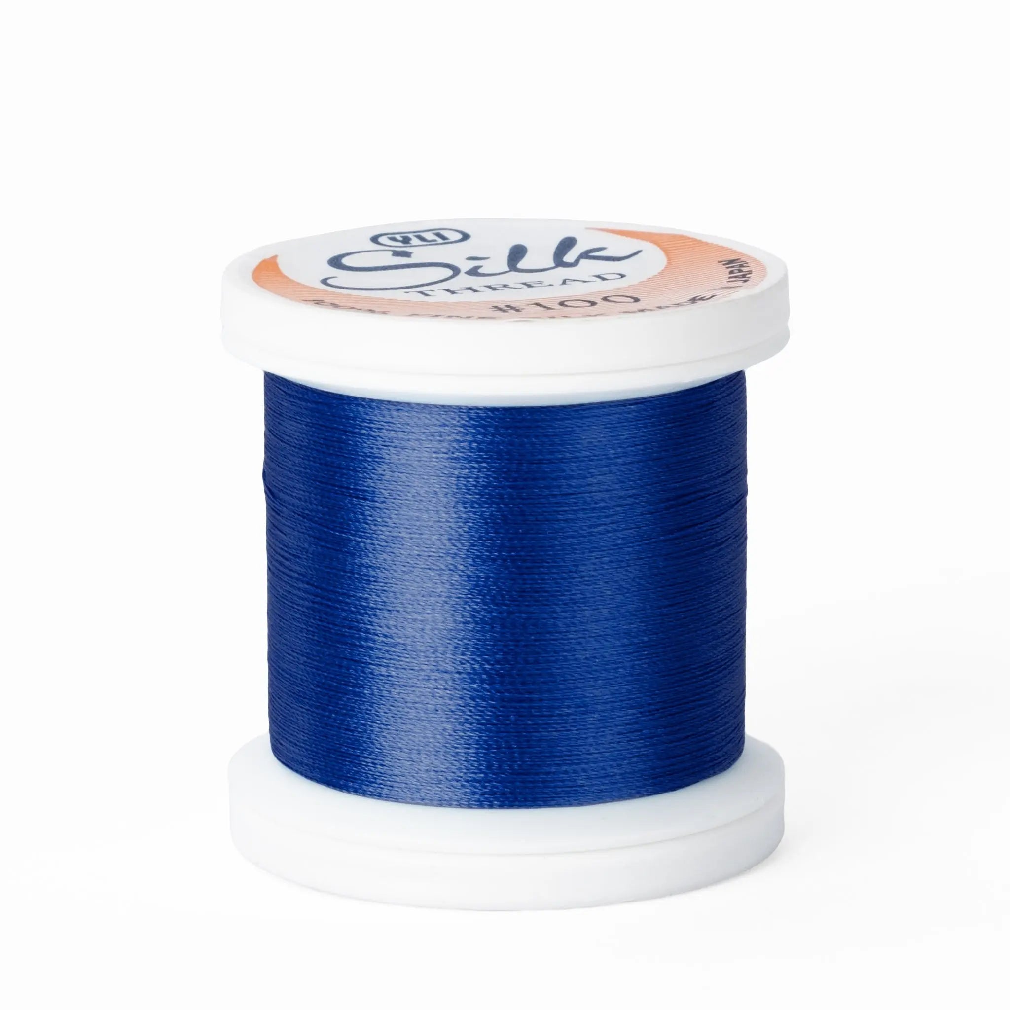 Silk #100 - 209 Medium Royal Blue Spool YLI Threads