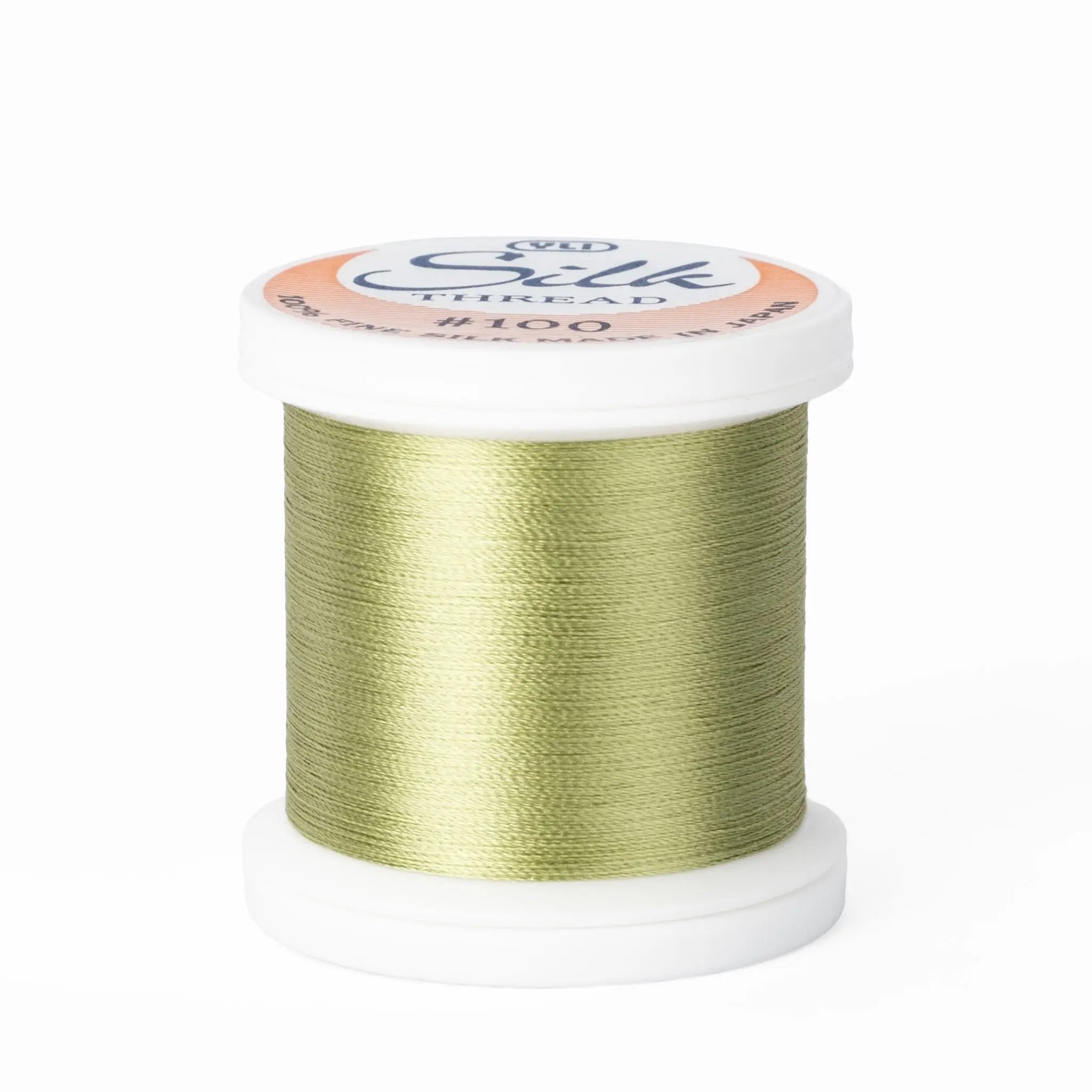 Silk #100 - 218 Powder Green Spool YLI Threads